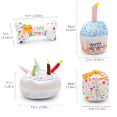 Birthday Cake Squeaky Toys