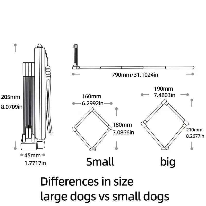 Portable Poop Cleaning Tool