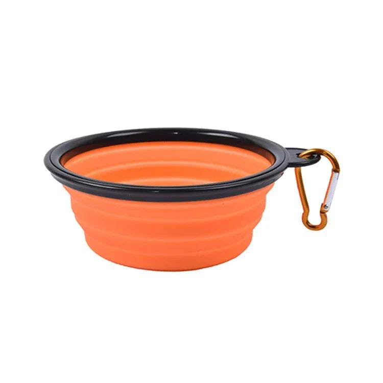 Portable Silicone Dog Travel Bowl