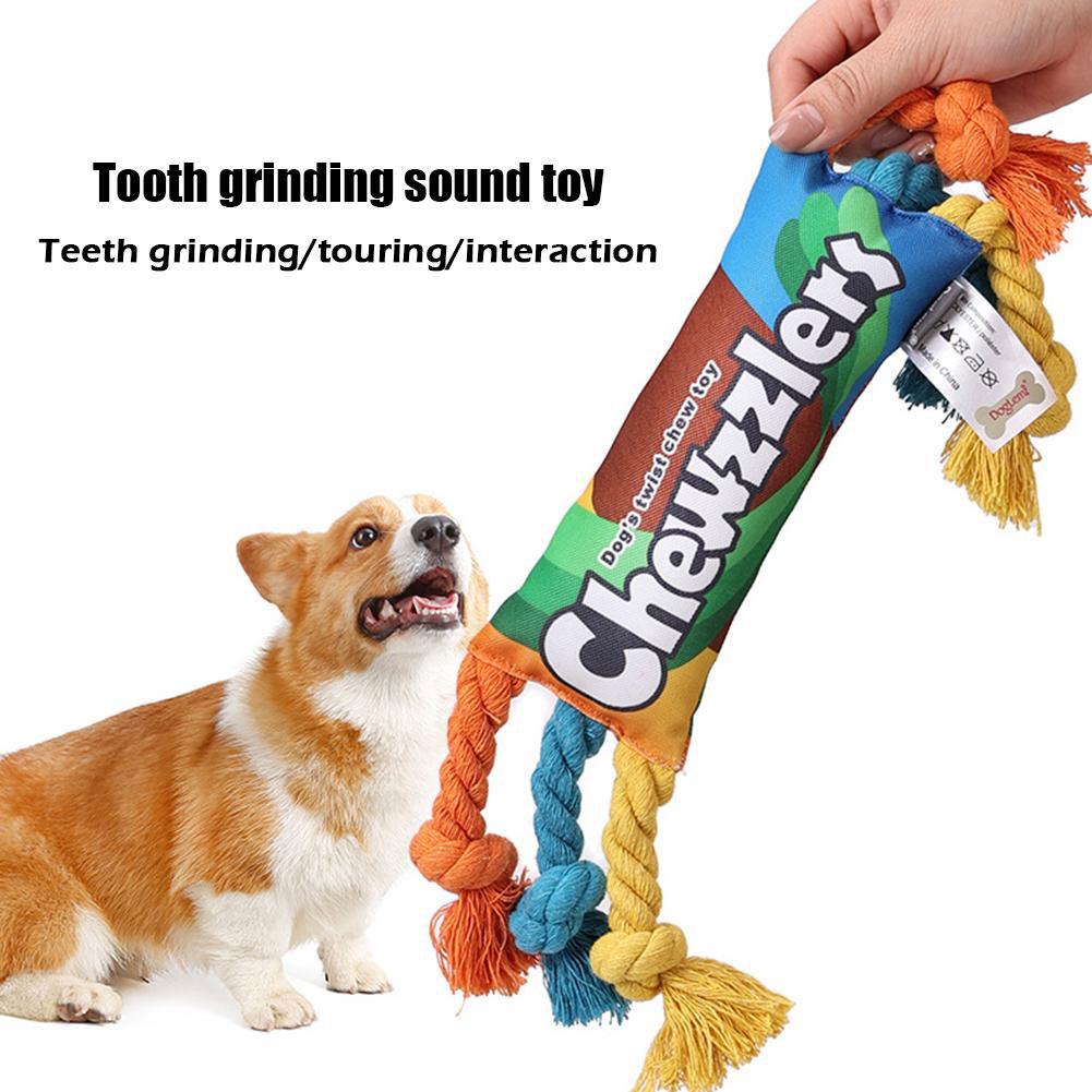 Rainbow Twist Dog Rope Toys