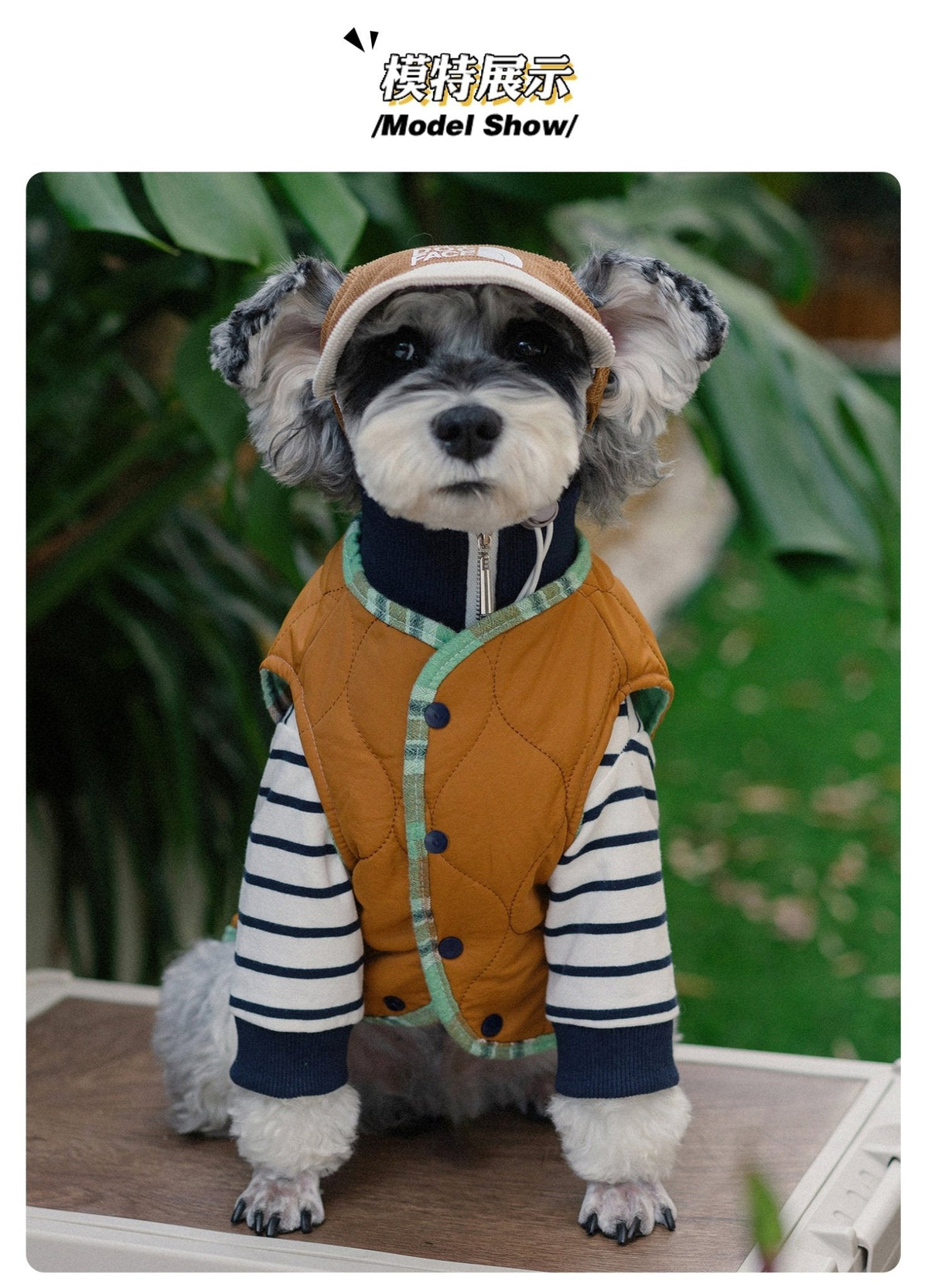 Reversible Dog Vest -2 looks in 1 vest