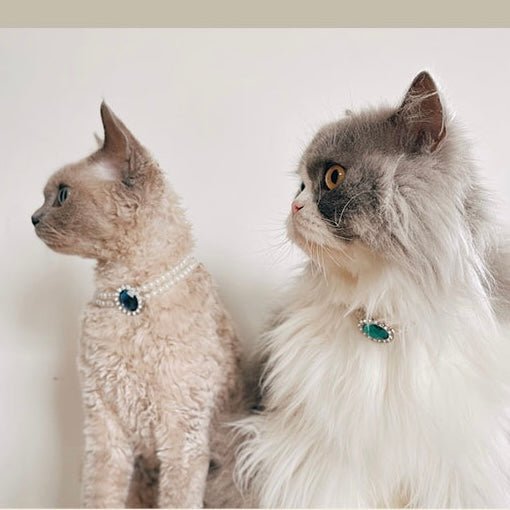 Rhinestone Jeweled Pet Necklace