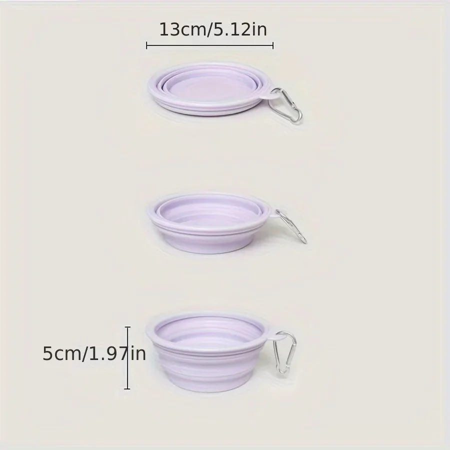 Silicone Bowl Outdoor Portable