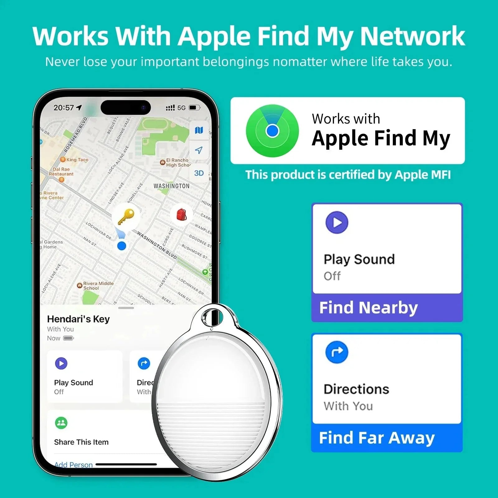 SmartTag iOS Mini Tracker and Cat Collar