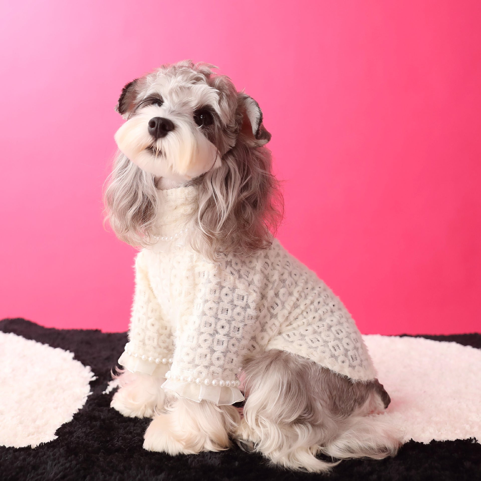 Sweet Pearl Hollow-Out Base Shirt - Perfect Underlayer
