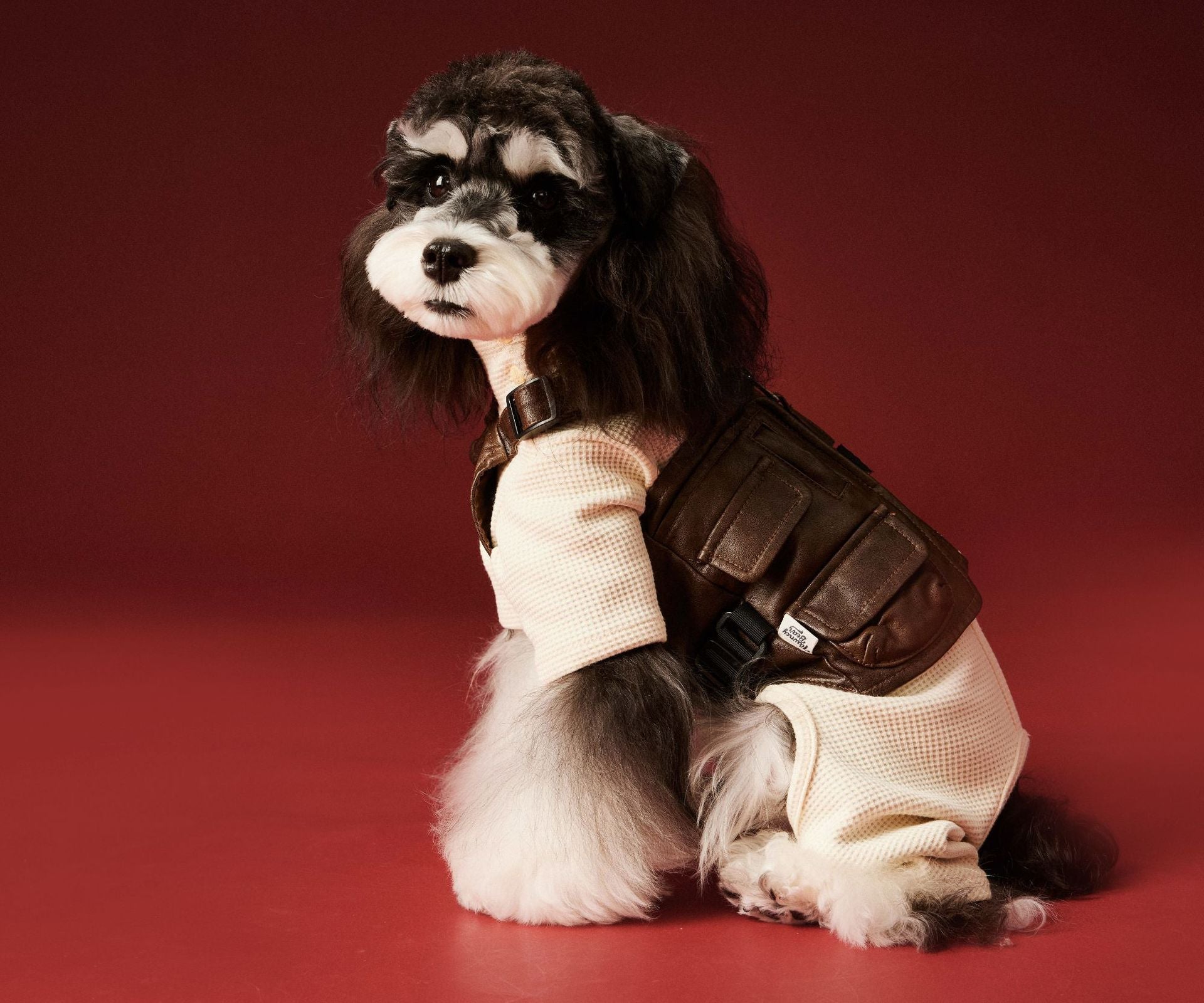 Underneath Outfits- Waffle Knit 4-Legged Base