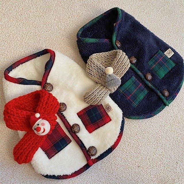 Fleece Vest & Scarf Set