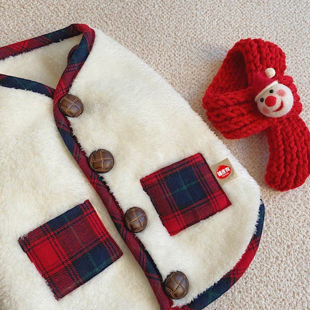 Fleece Vest & Scarf Set