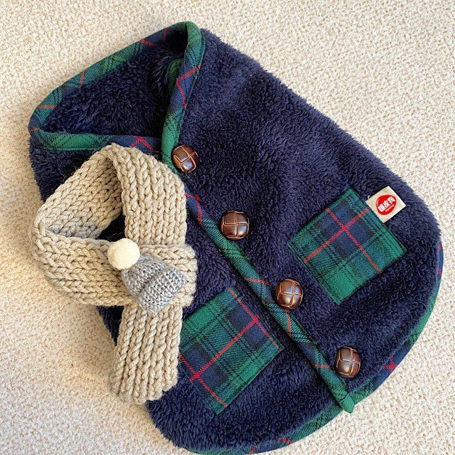Fleece Vest & Scarf Set