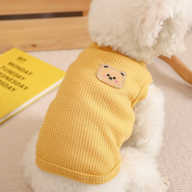 Waffle Pattern Pet Vest