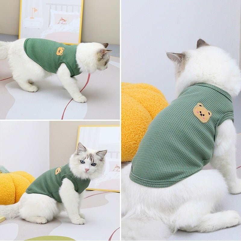 Waffle Pattern Pet Vest