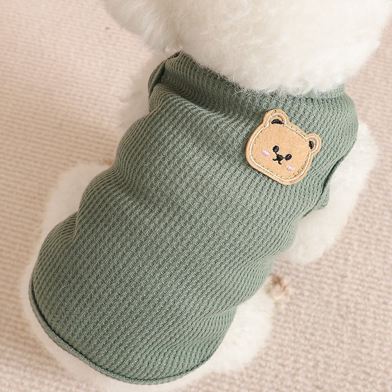 Waffle Pattern Pet Vest