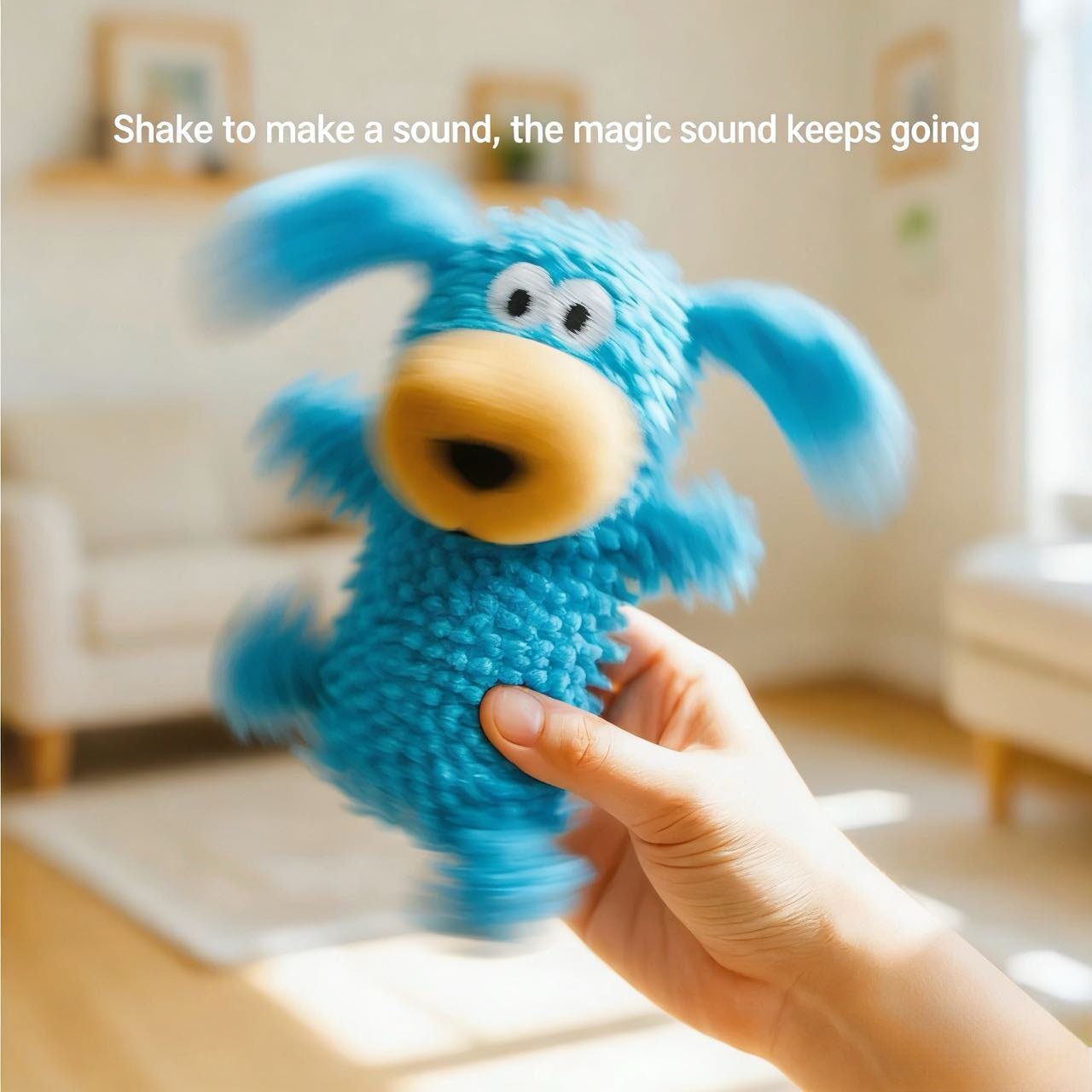Weird-squeaking Mop Chenille Dog Toy – Playful & Teeth-Friendly!